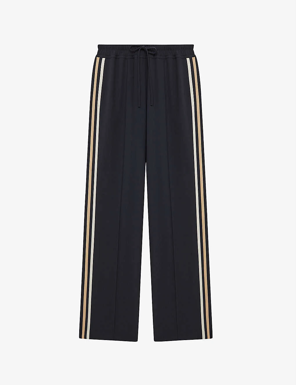 Reiss Odell Stripe-trim Woven Trousers 3 Reiss Odell Stripe-trim Woven Trousers
