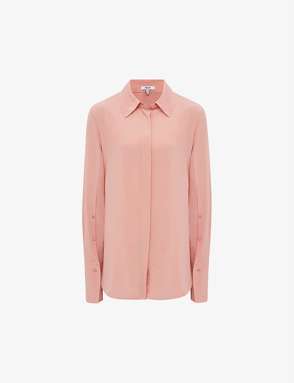 Reiss Kia Relaxed-fit Matte-silk Shirt 3 Reiss Kia Relaxed-fit Matte-silk Shirt