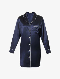 Poppy V-neck Silk Nightdress