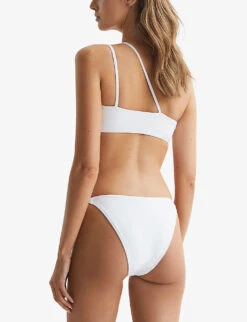 Reiss Alani One-shoulder Bikini Top -Sweaty Betty Store R04070756 WHITE ALT03