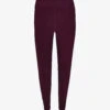 Sweaty Betty Repose Luxe 27 Stretch-fleece Jogging Bottoms 2 Sweaty Betty Repose Luxe 27 Stretch-fleece Jogging Bottoms -Sweaty Betty Store R04074876 PLUMRED M