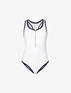 Bondi Beach Contrast-trim Swimsuit