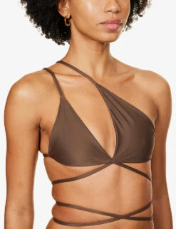Pelagia Triangle Bikini Top 11 Pelagia Triangle Bikini Top -Sweaty Betty Store R04083170 CAFE ALT04