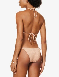 Melissa Odabash Miami Halterneck Stretch-woven Bikini Top 10 Melissa Odabash Miami Halterneck Stretch-woven Bikini Top -Sweaty Betty Store R04090041 TANRIBBED ALT03