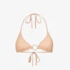 Melissa Odabash Miami Halterneck Stretch-woven Bikini Top