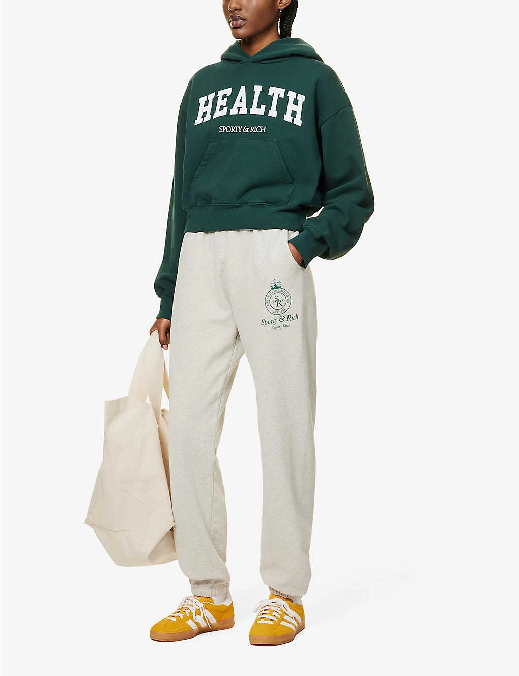 Crown Logo-print Cotton-jersey Jogging Bottoms 4 Crown Logo-print Cotton-jersey Jogging Bottoms - Image 2