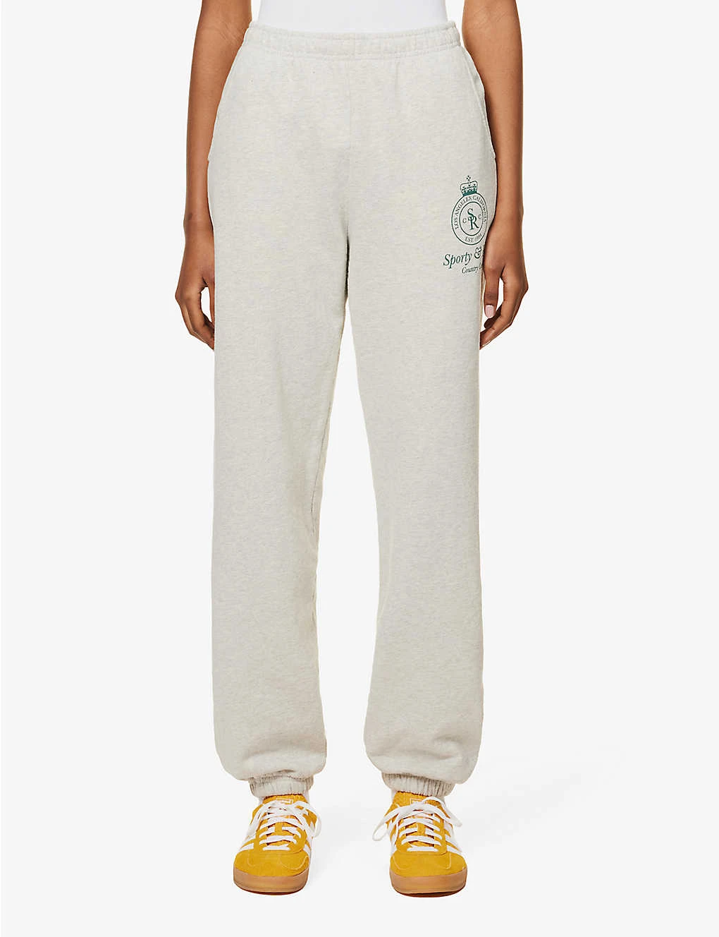 Crown Logo-print Cotton-jersey Jogging Bottoms 5 Crown Logo-print Cotton-jersey Jogging Bottoms - Image 3