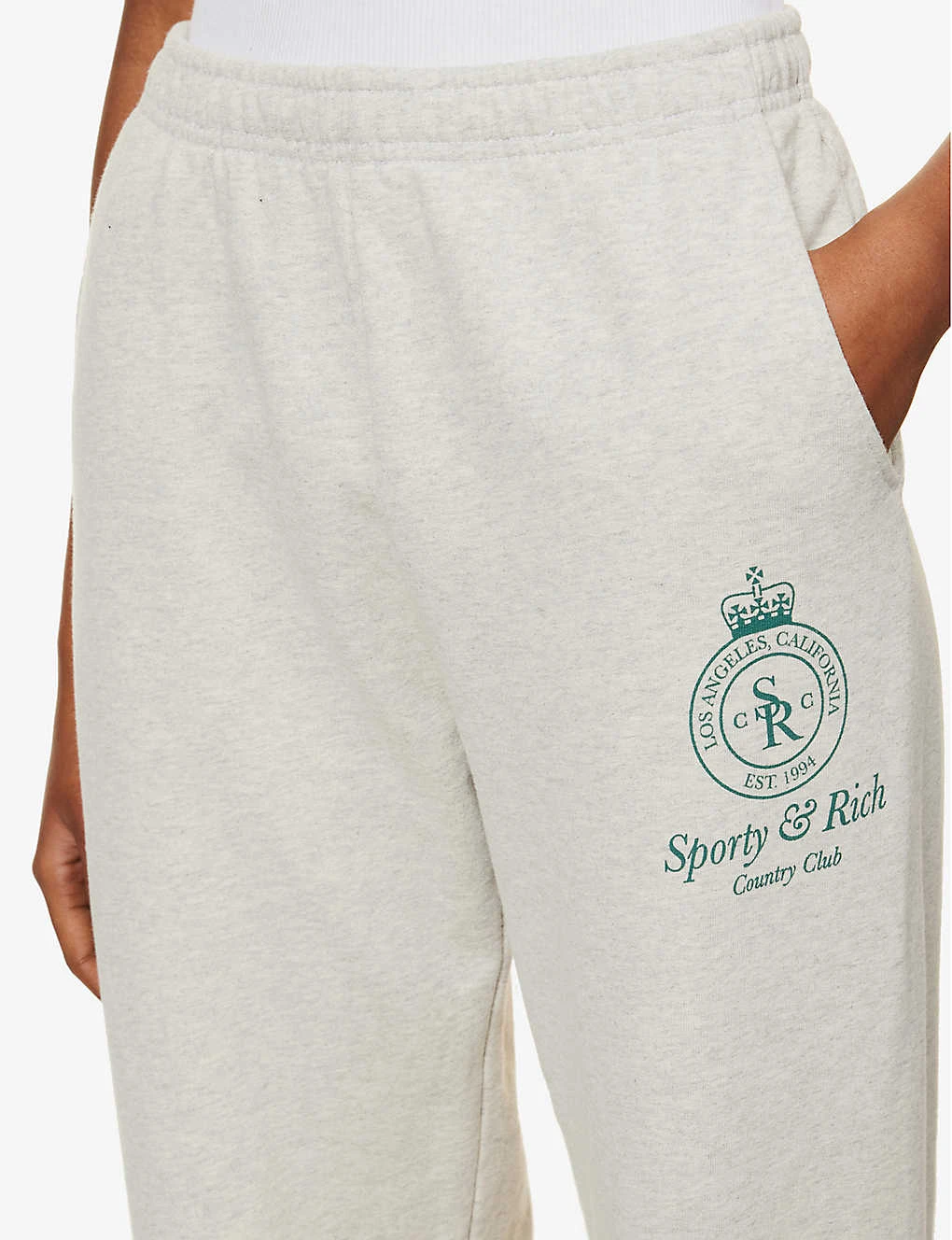 Crown Logo-print Cotton-jersey Jogging Bottoms 7 Crown Logo-print Cotton-jersey Jogging Bottoms - Image 5