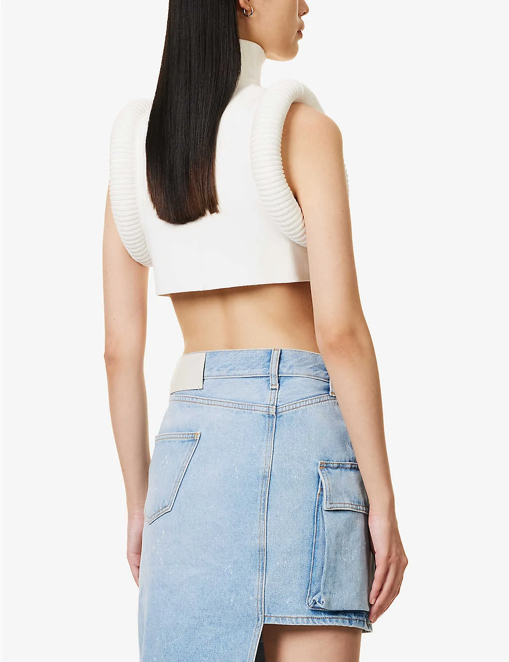 Rowing Brand-print Stretch-knit Top 6 Rowing Brand-print Stretch-knit Top - Image 4