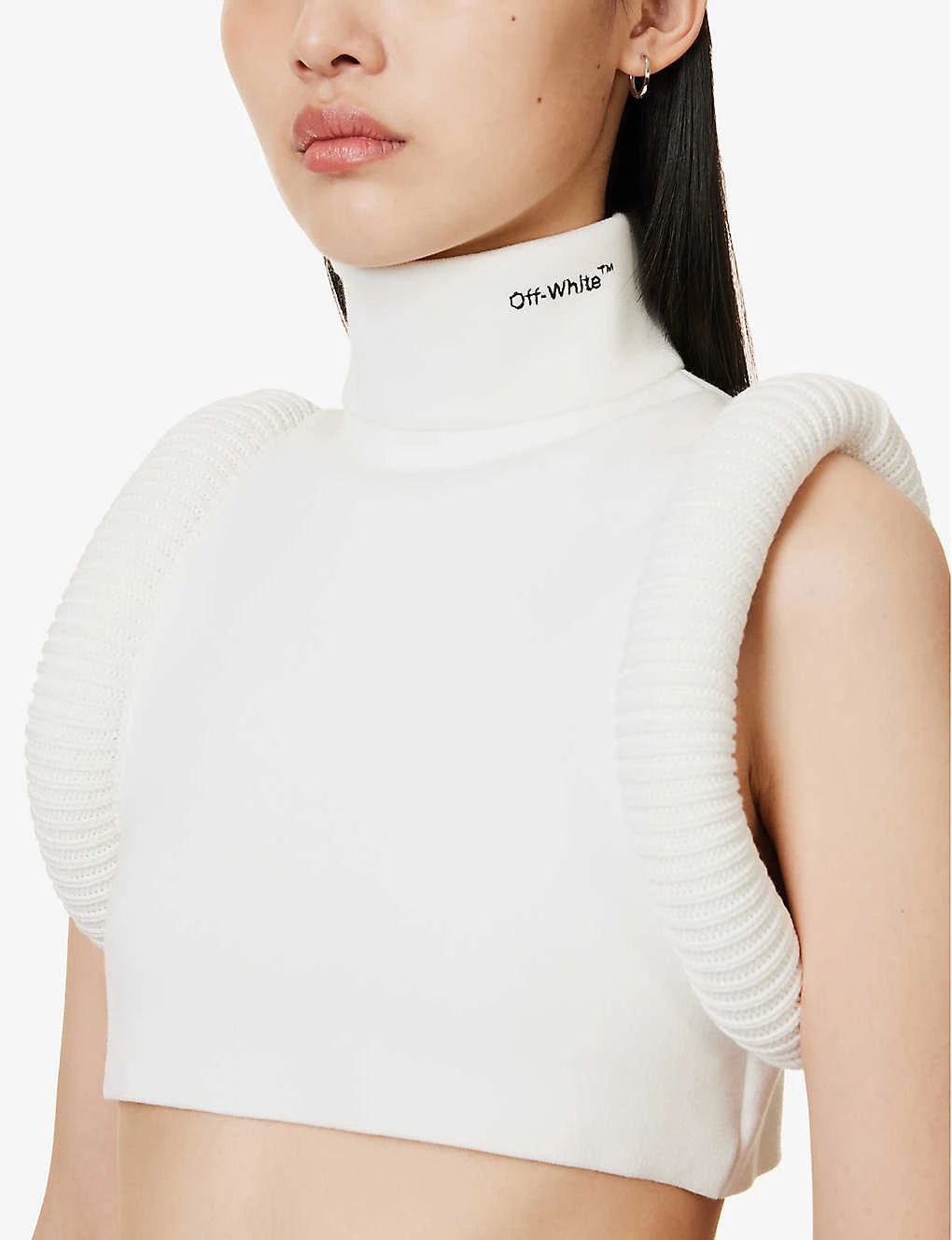 Rowing Brand-print Stretch-knit Top 7 Rowing Brand-print Stretch-knit Top - Image 5