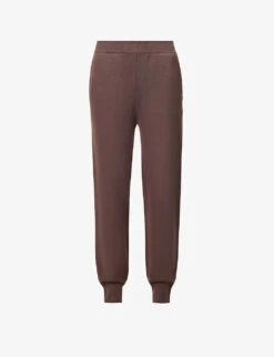 Joseph Tapered-leg Mid-rise Silk-blend Knitted Jogging Bottoms