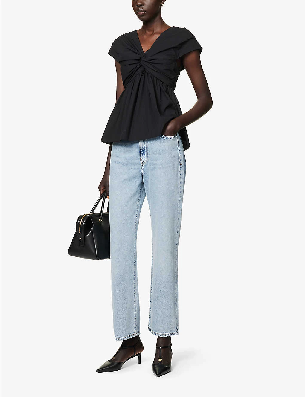 TOVE Sophie Straight-leg Mid-rise Recycled Denim-blend Jeans 4 TOVE Sophie Straight-leg Mid-rise Recycled Denim-blend Jeans - Image 2