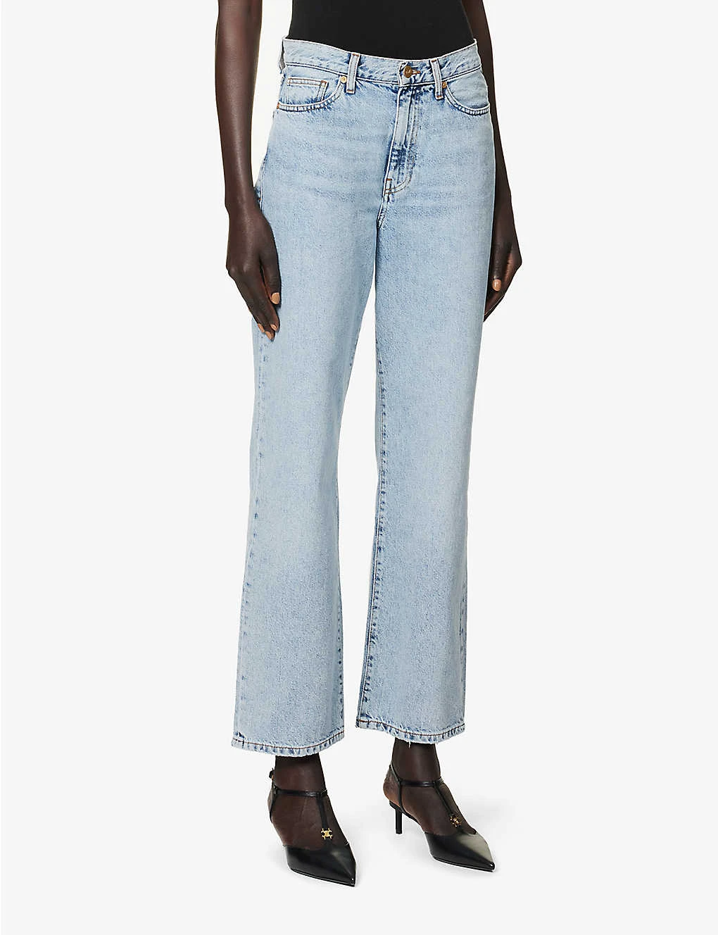 TOVE Sophie Straight-leg Mid-rise Recycled Denim-blend Jeans 5 TOVE Sophie Straight-leg Mid-rise Recycled Denim-blend Jeans - Image 3
