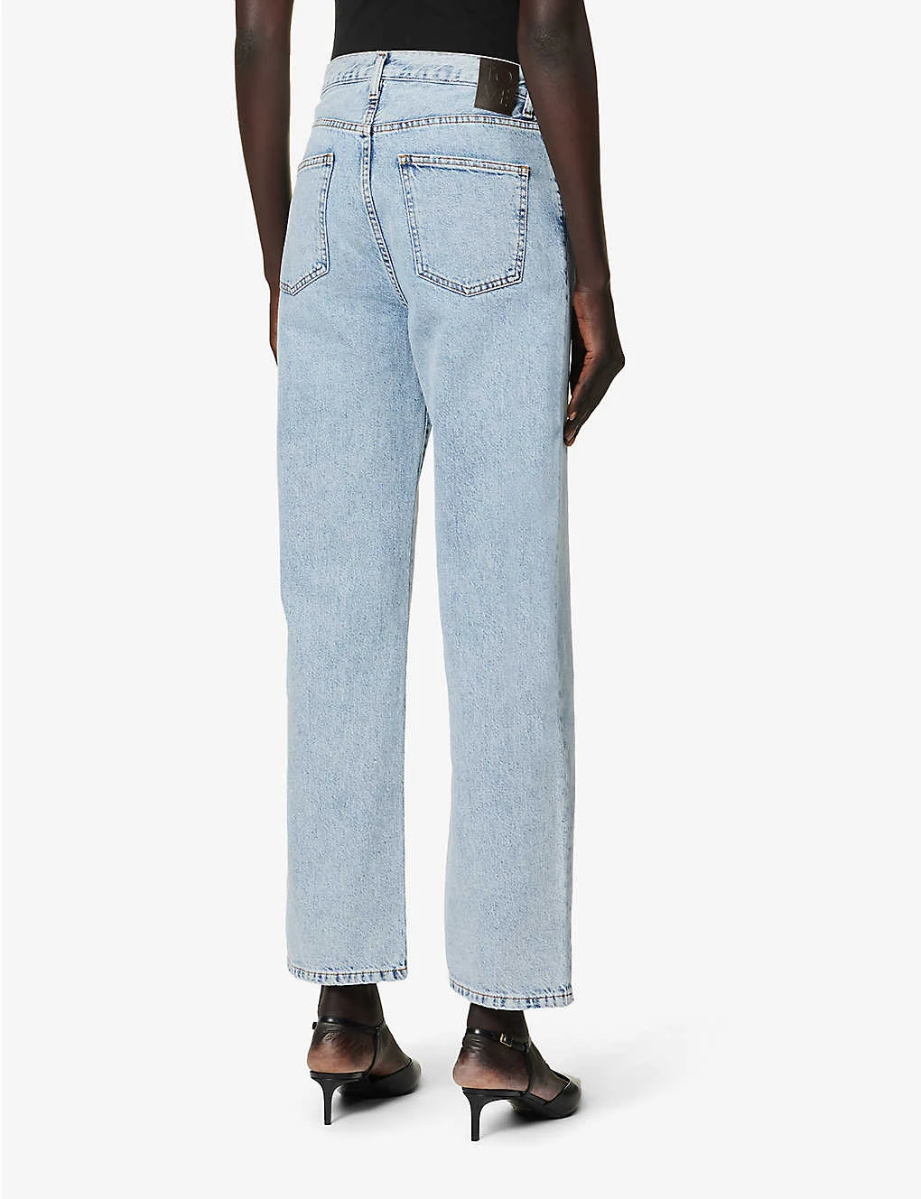 TOVE Sophie Straight-leg Mid-rise Recycled Denim-blend Jeans 6 TOVE Sophie Straight-leg Mid-rise Recycled Denim-blend Jeans - Image 4