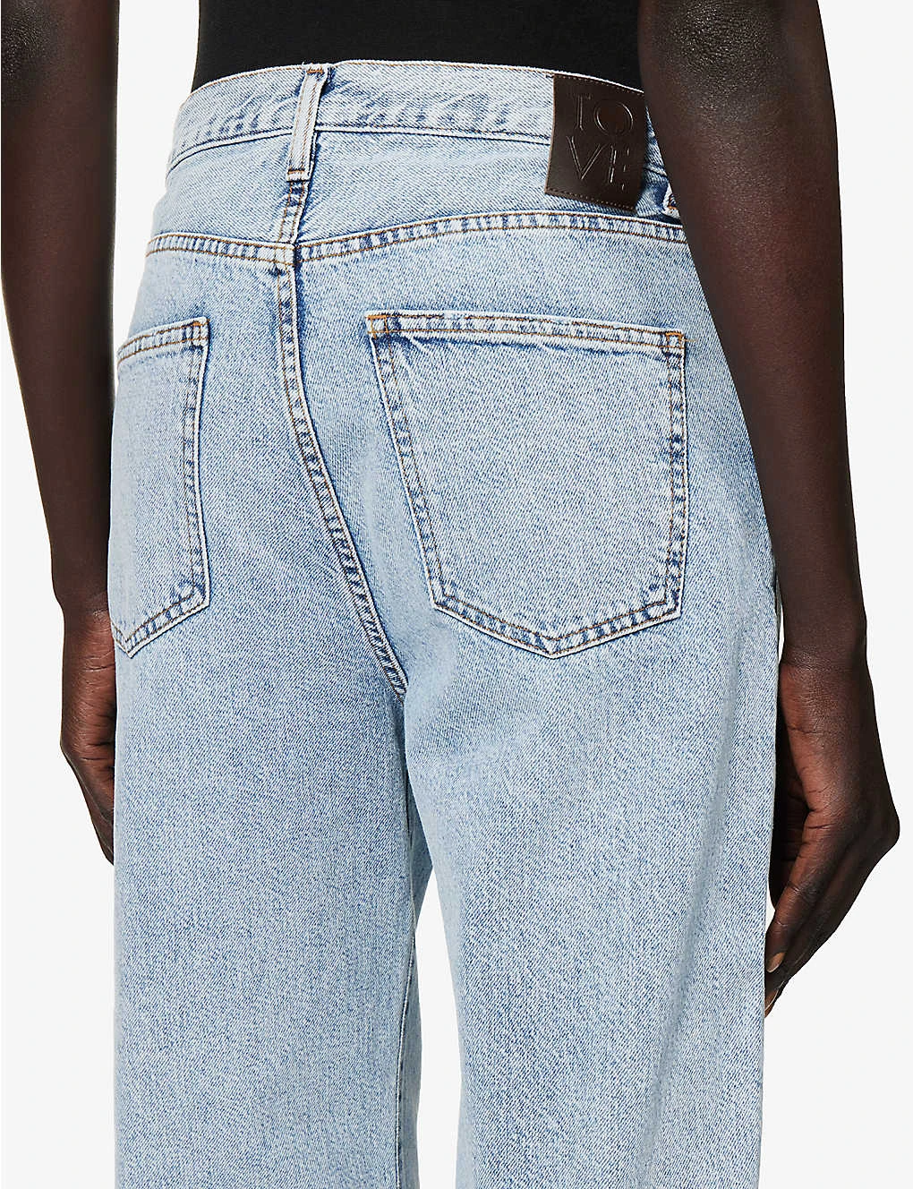 TOVE Sophie Straight-leg Mid-rise Recycled Denim-blend Jeans 8 TOVE Sophie Straight-leg Mid-rise Recycled Denim-blend Jeans - Image 6