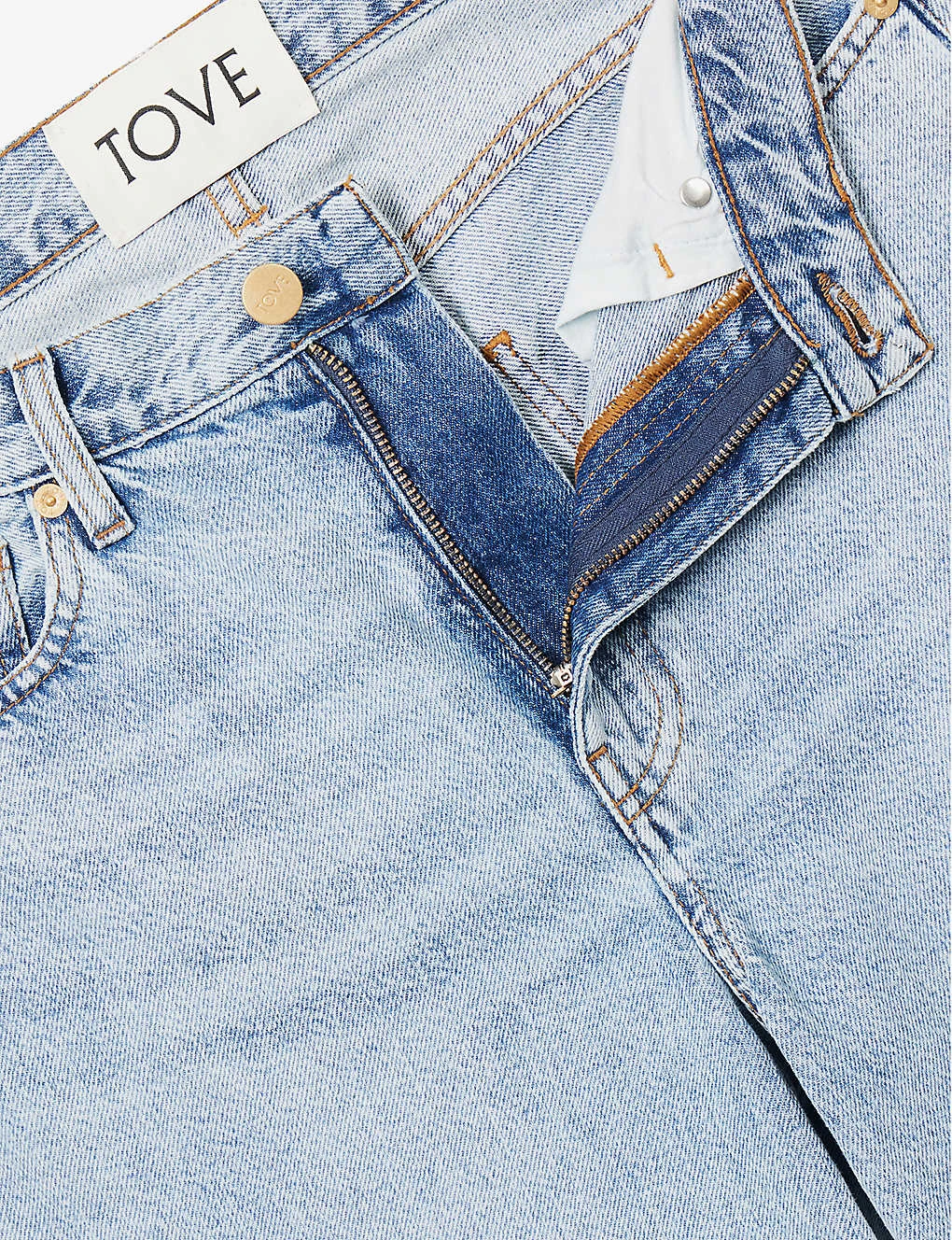 TOVE Sophie Straight-leg Mid-rise Recycled Denim-blend Jeans 9 TOVE Sophie Straight-leg Mid-rise Recycled Denim-blend Jeans - Image 7