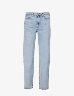 TOVE Sophie Straight-leg Mid-rise Recycled Denim-blend Jeans