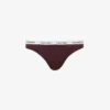 Calvin Klein Carousel Mid-rise Stretch-cotton Thong -Sweaty Betty Store R04097694 POWERPLUM M