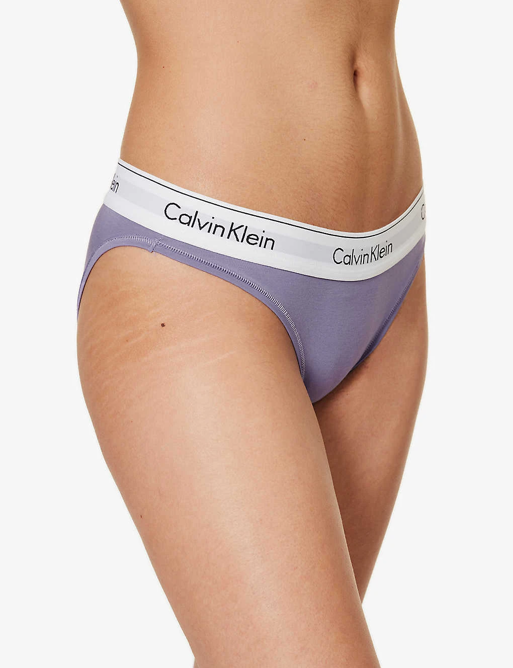 Calvin Klein Modern Cotton Mid-rise Stretch Cotton-blend Briefs 5 Calvin Klein Modern Cotton Mid-rise Stretch Cotton-blend Briefs - Image 3