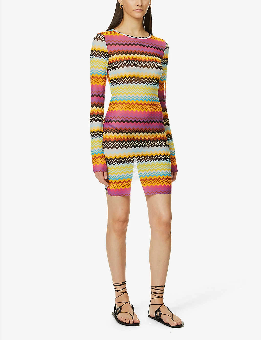 Missoni Zigzag Semi-sheer Knitted Cover-up 5 Missoni Zigzag Semi-sheer Knitted Cover-up - Image 3
