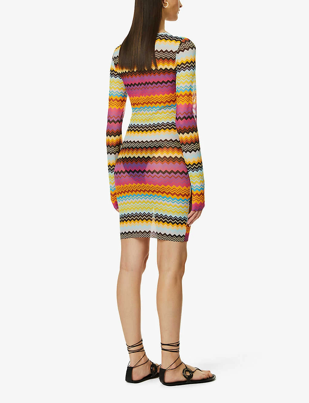 Missoni Zigzag Semi-sheer Knitted Cover-up 6 Missoni Zigzag Semi-sheer Knitted Cover-up - Image 4