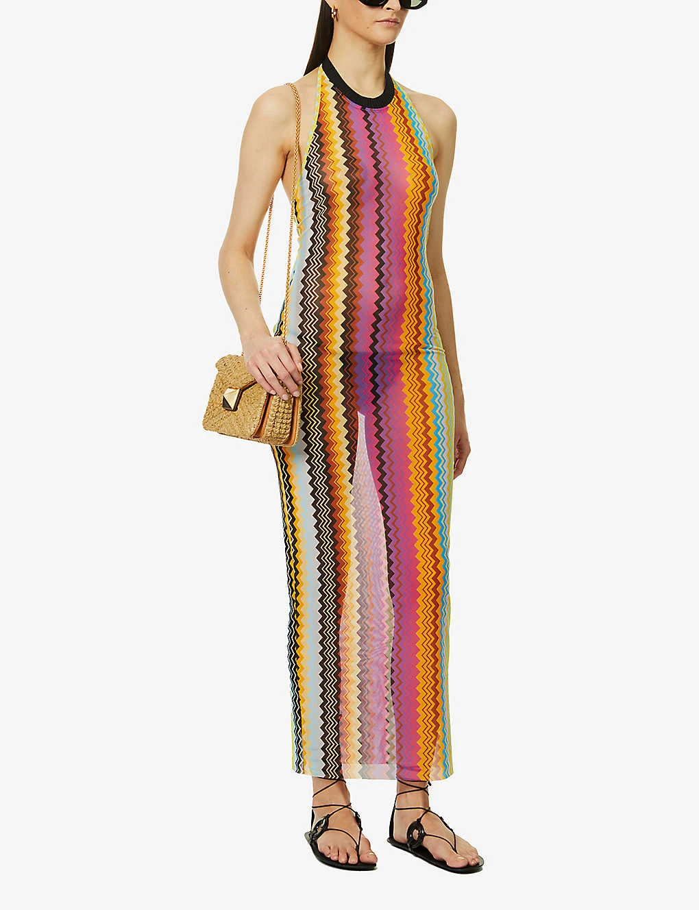 Missoni Zigzag Semi-sheer Mesh Cover-up 4 Missoni Zigzag Semi-sheer Mesh Cover-up - Image 2