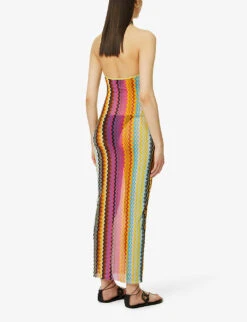 Missoni Zigzag Semi-sheer Mesh Cover-up 10 Missoni Zigzag Semi-sheer Mesh Cover-up -Sweaty Betty Store R04100162 MULTIDARKCHEVRON ALT03
