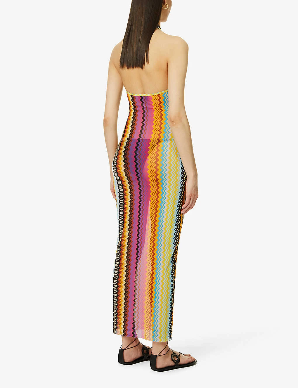 Missoni Zigzag Semi-sheer Mesh Cover-up 6 Missoni Zigzag Semi-sheer Mesh Cover-up - Image 4