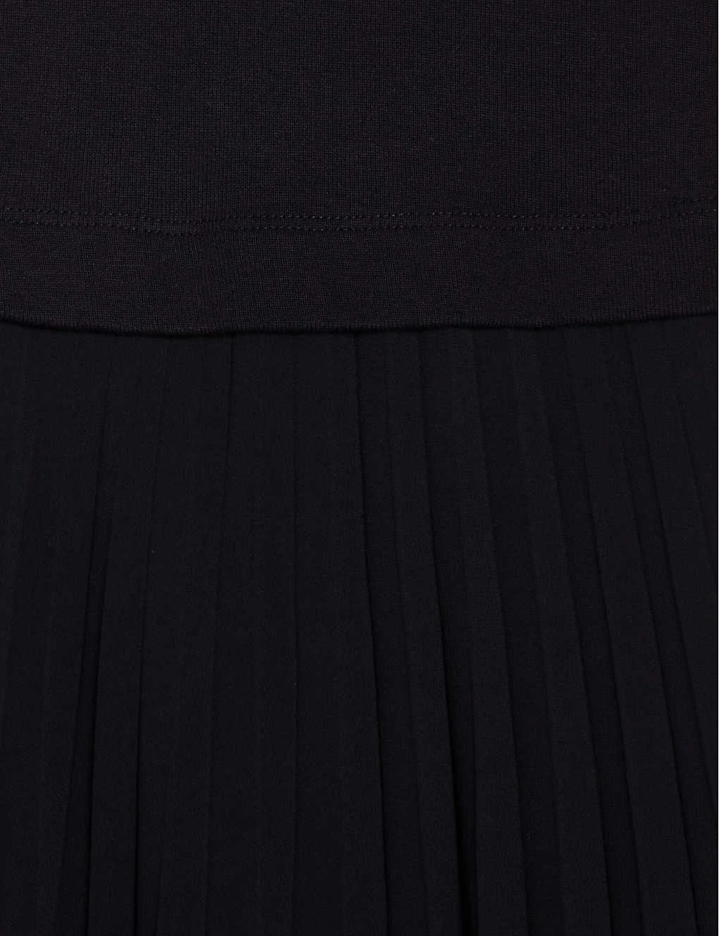 CLAUDIE PIERLOT Tradi Pleated Skirt Stretch-cotton Dress 8 CLAUDIE PIERLOT Tradi Pleated Skirt Stretch-cotton Dress - Image 6