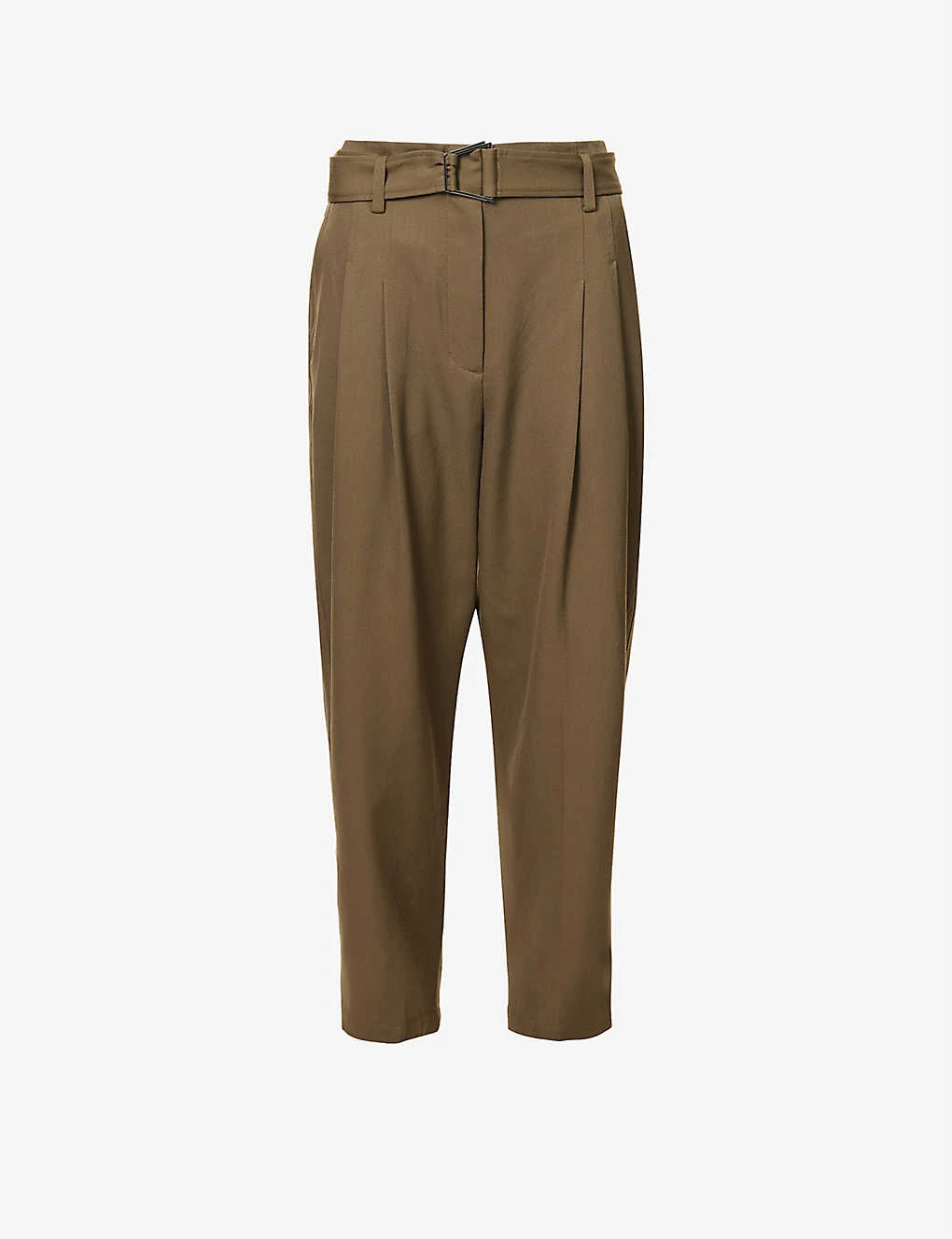 3.1 Phillip Lim Belted Pleated Straight High-rise Wool Trousers 3 3.1 Phillip Lim Belted Pleated Straight High-rise Wool Trousers