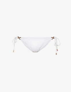 Melissa Odabash Bahamas Clasp-embellished Bikini Bottoms