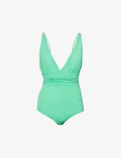 Melissa Odabash Panarea Plunge-neck Swimsuit