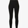 Vuori Elevation High-rise Recycled Polyester-blend Leggings 1 Vuori Elevation High-rise Recycled Polyester-blend Leggings -Sweaty Betty Store R04114823 BLACKHEATHER M
