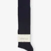 Falke Cotton Touch Ankle-length Stretch-cotton Blend Socks 2 Falke Cotton Touch Ankle-length Stretch-cotton Blend Socks -Sweaty Betty Store R04119844 6370DARKNAVY M