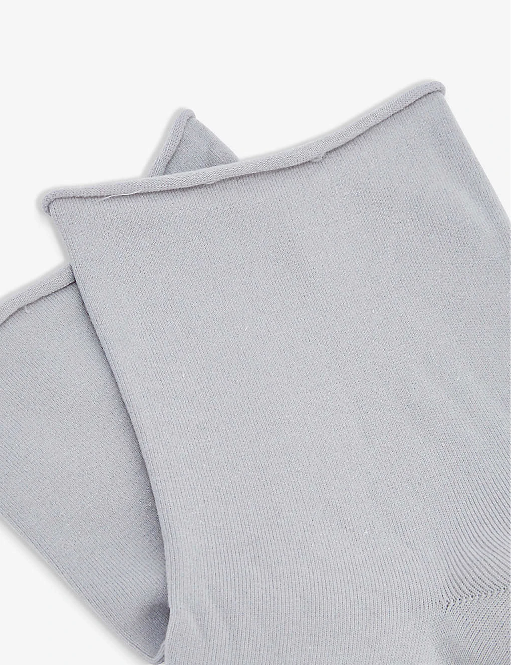 Falke Cotton Touch Rolled-cuff Stretch-cotton-blend Socks 4 Falke Cotton Touch Rolled-cuff Stretch-cotton-blend Socks - Image 2
