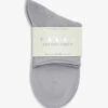 Falke Cotton Touch Rolled-cuff Stretch-cotton-blend Socks -Sweaty Betty Store R04119846 3290SILVER M