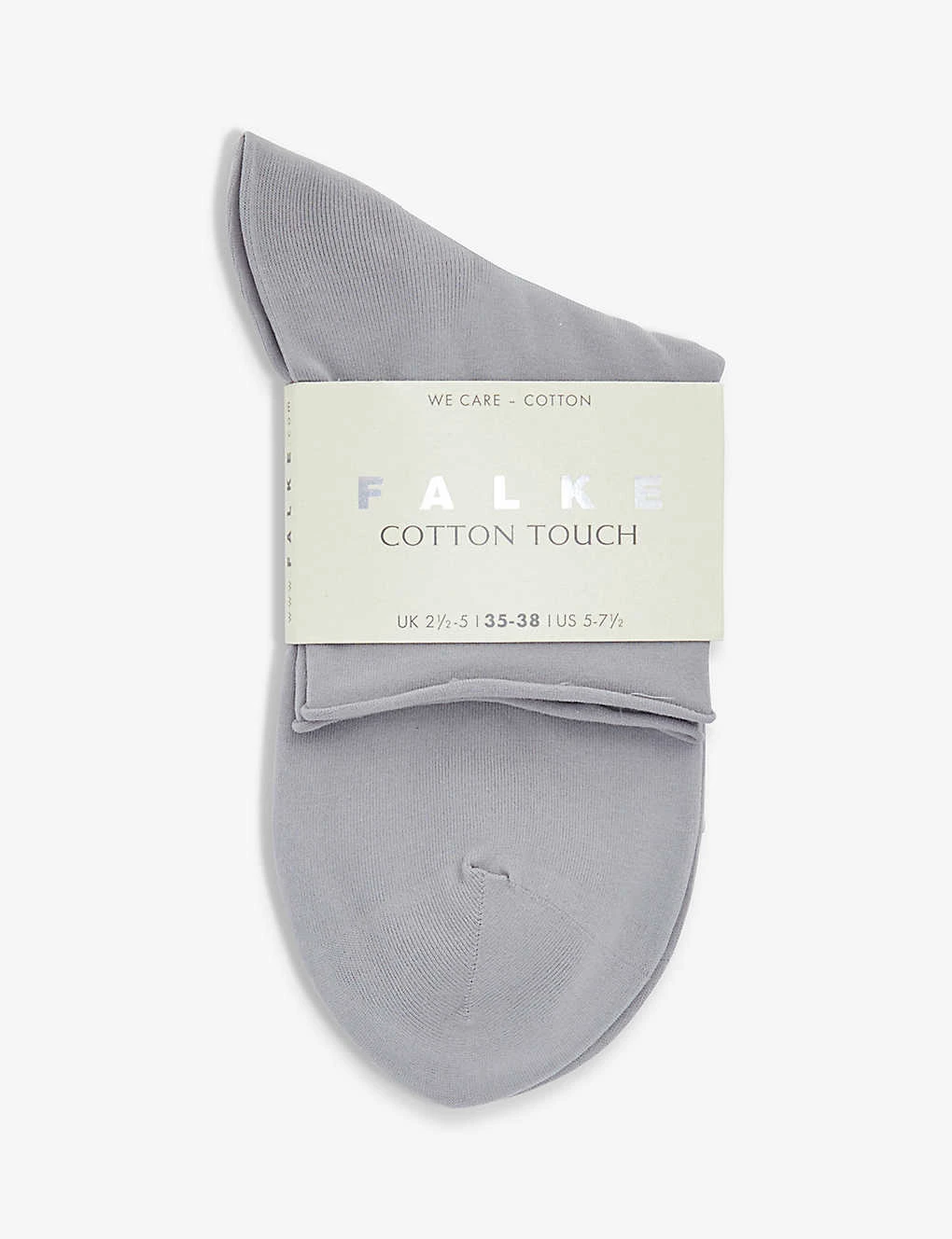 Falke Cotton Touch Rolled-cuff Stretch-cotton-blend Socks 3 Falke Cotton Touch Rolled-cuff Stretch-cotton-blend Socks