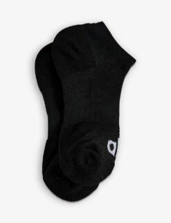 Everyday Logo-intarsia Stretch-woven Blend Socks