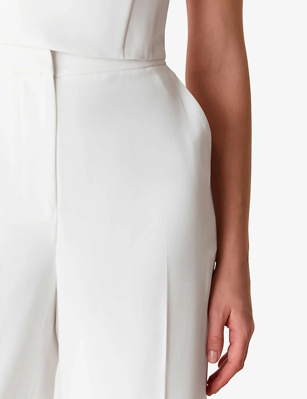 Whistles Andie Straight-leg High-rise Woven Wedding Trousers 7 Whistles Andie Straight-leg High-rise Woven Wedding Trousers - Image 5