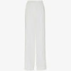 Whistles Andie Straight-leg High-rise Woven Wedding Trousers 1 Whistles Andie Straight-leg High-rise Woven Wedding Trousers -Sweaty Betty Store R04121174 IVORY M