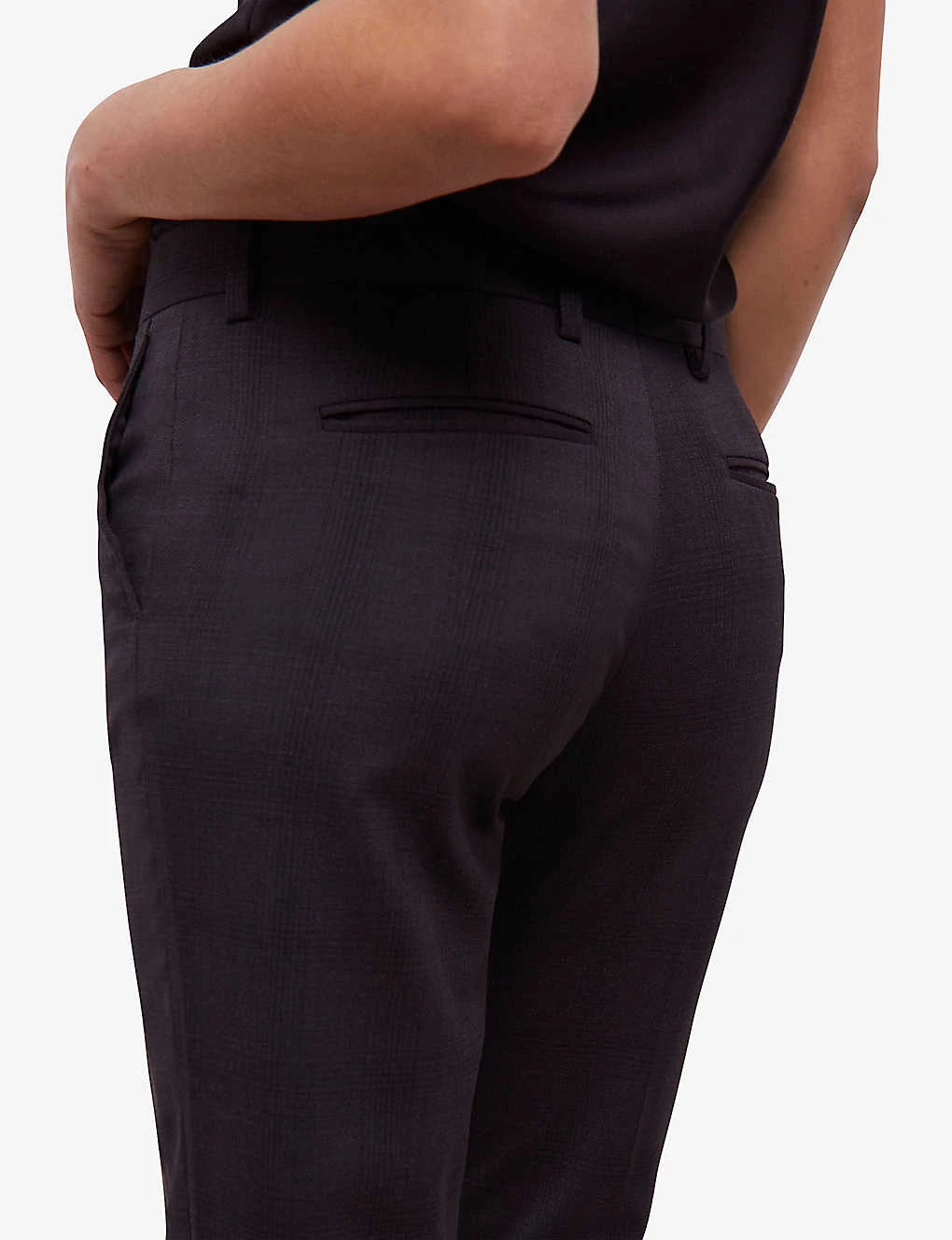 THE KOOPLES Tapered-leg Mid-rise Stretch-woven Trousers 7 THE KOOPLES Tapered-leg Mid-rise Stretch-woven Trousers - Image 5