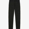 THE KOOPLES Tapered-leg Mid-rise Stretch-woven Trousers -Sweaty Betty Store R04121423 BLA01 M