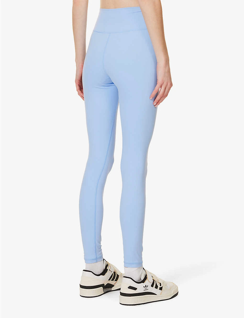 High-rise Text-print Stretch-woven Leggings 6 High-rise Text-print Stretch-woven Leggings - Image 4