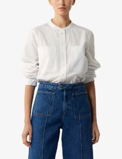 Soeur Harry Wide-leg High-rise Jeans -Sweaty Betty Store R04125746 BLUE ALT02