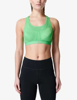 Sweaty Betty Ultra Jersey Running Bra 9 Sweaty Betty Ultra Jersey Running Bra -Sweaty Betty Store R04127166 RADIATEGREEN ALT02