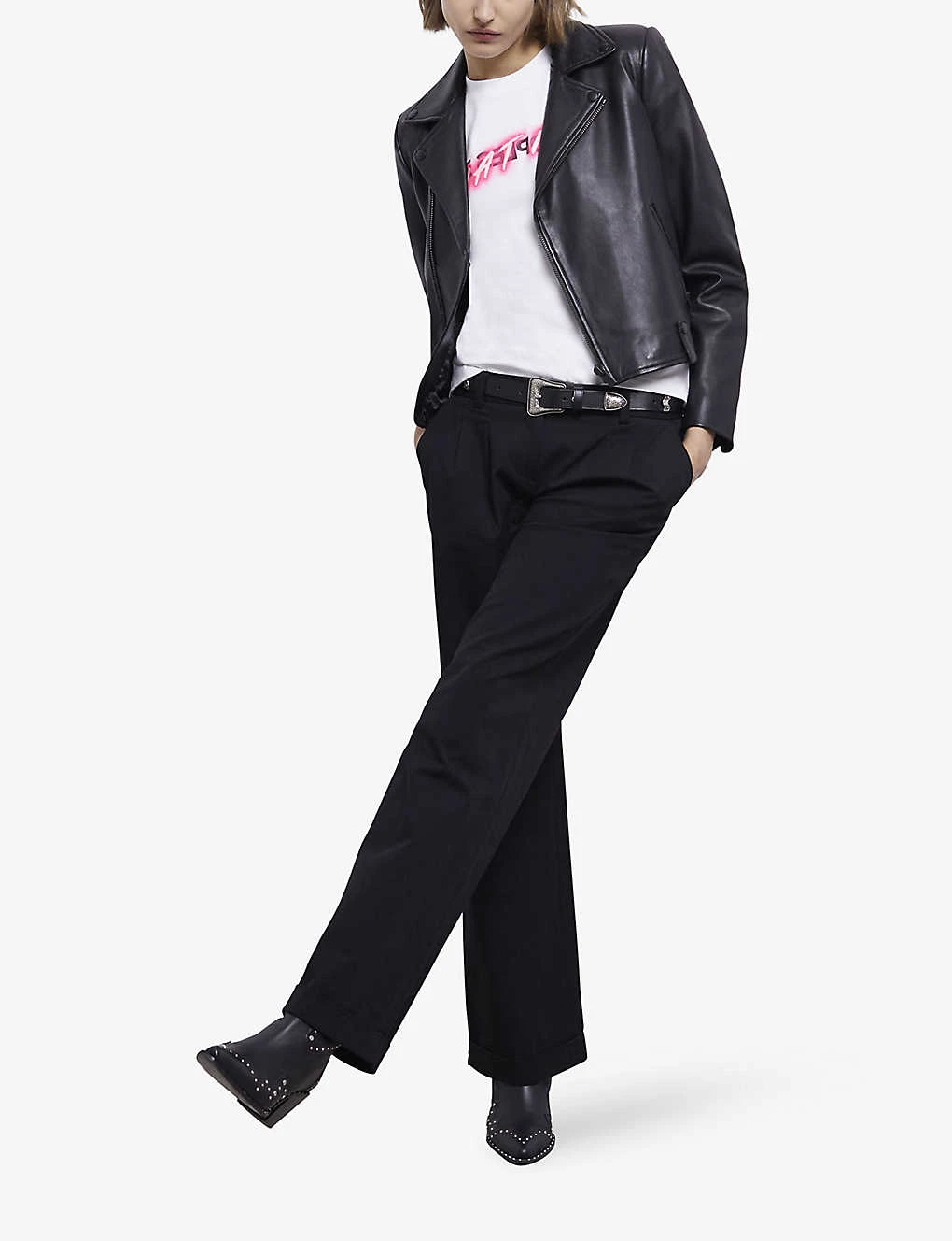 THE KOOPLES Straight-leg Cotton Trousers 4 THE KOOPLES Straight-leg Cotton Trousers - Image 2