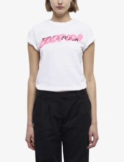 THE KOOPLES Straight-leg Cotton Trousers 9 THE KOOPLES Straight-leg Cotton Trousers -Sweaty Betty Store R04129073 BLA01 ALT02