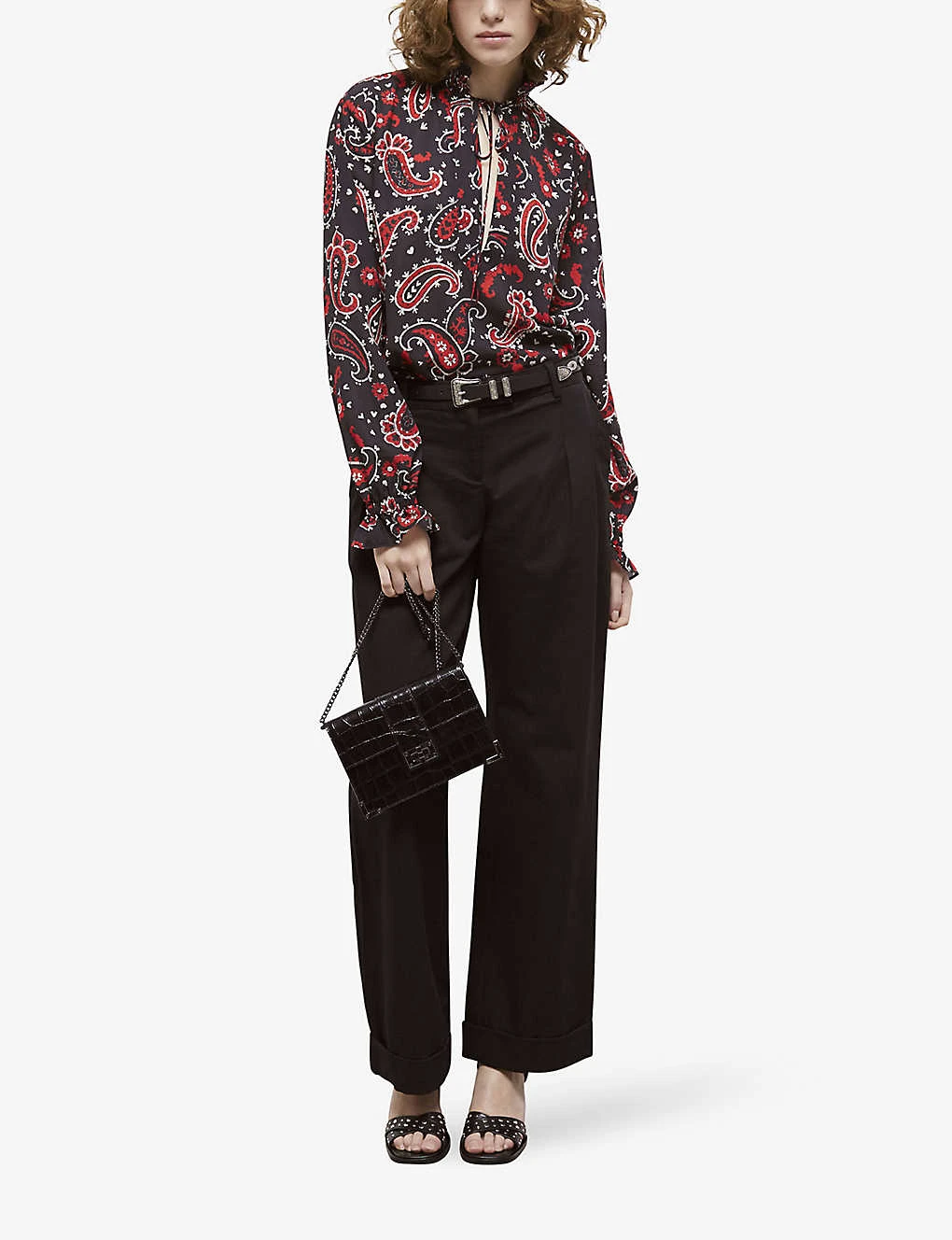 THE KOOPLES Paisley-print Woven Blouse 4 THE KOOPLES Paisley-print Woven Blouse - Image 2