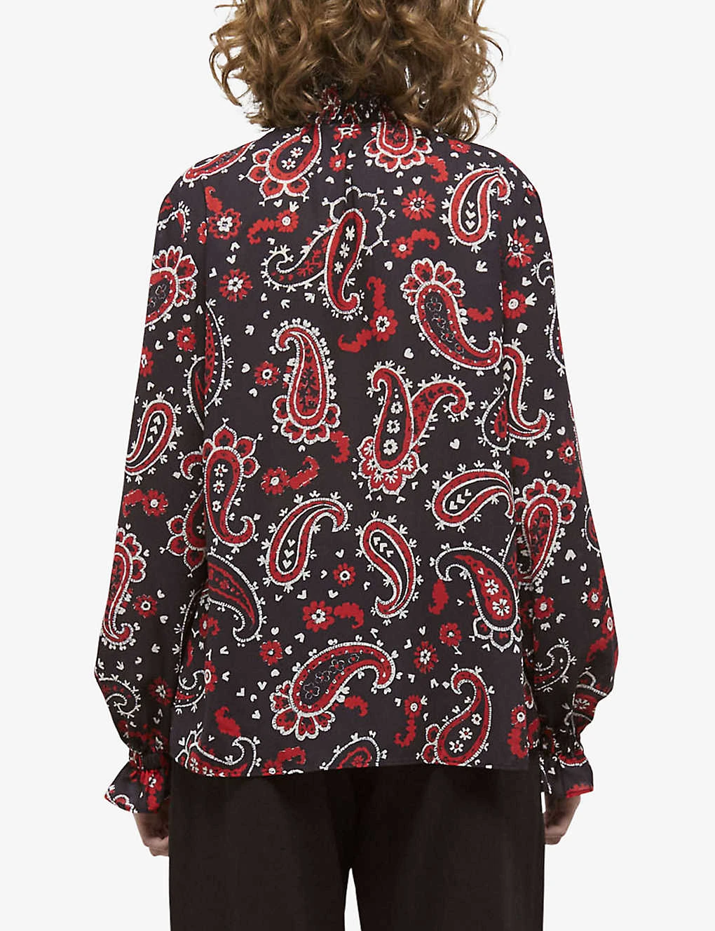 THE KOOPLES Paisley-print Woven Blouse 6 THE KOOPLES Paisley-print Woven Blouse - Image 4