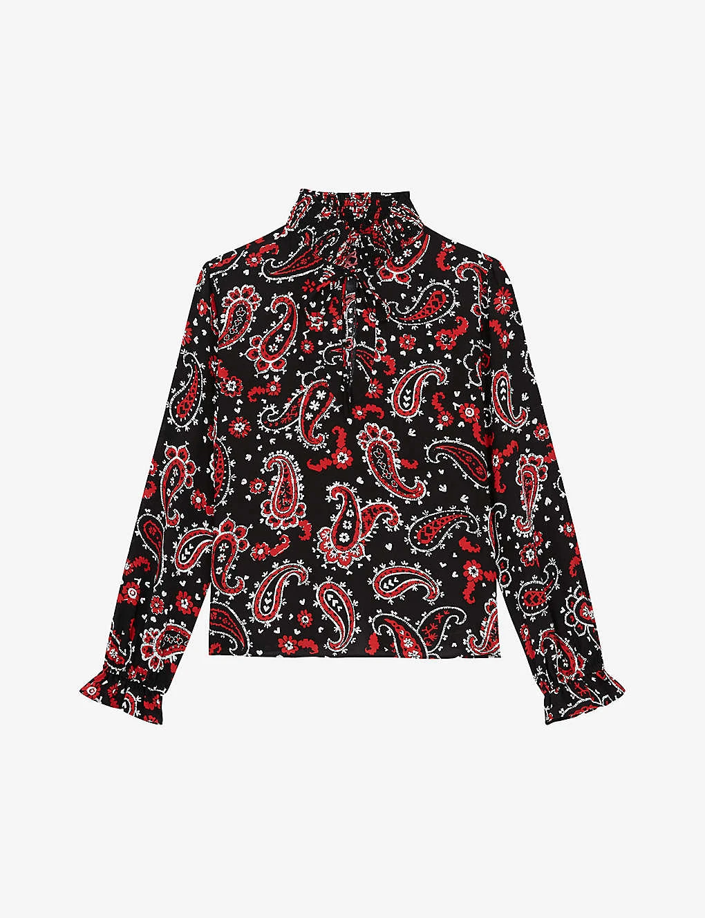 THE KOOPLES Paisley-print Woven Blouse 3 THE KOOPLES Paisley-print Woven Blouse